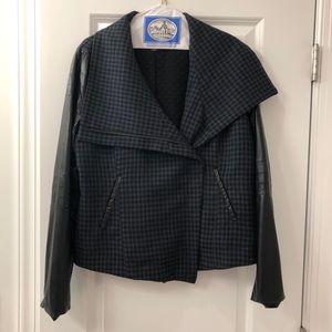 (Anthropologie) Greylin Vegan Leather Moto Jacket